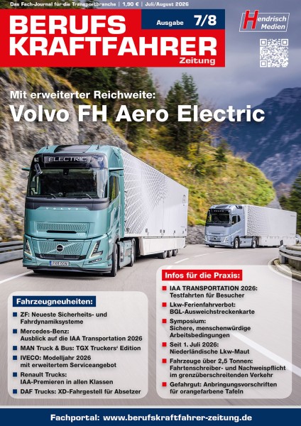 Berufskraftfahrer-Zeitung 07-08/2026